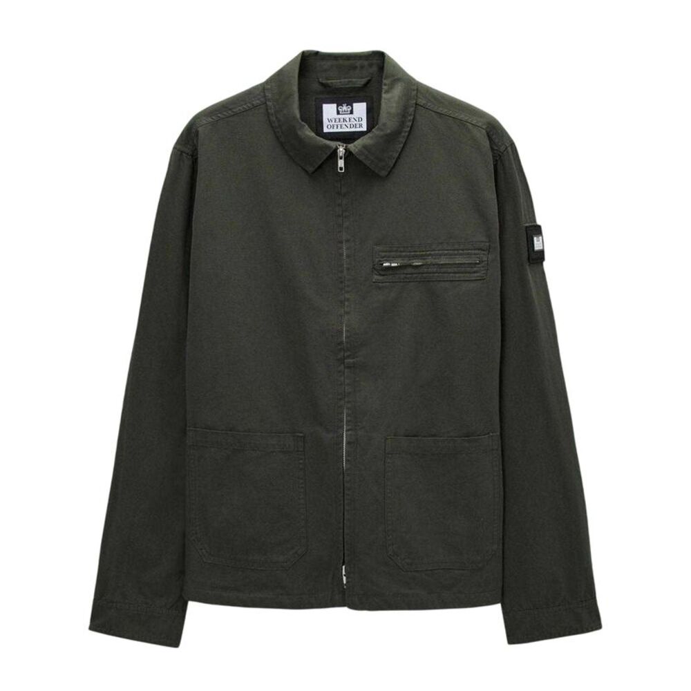 Weekend Offender Mens Overshirt / Green